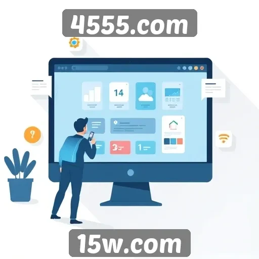 Impacto do design de interface no 4555.com